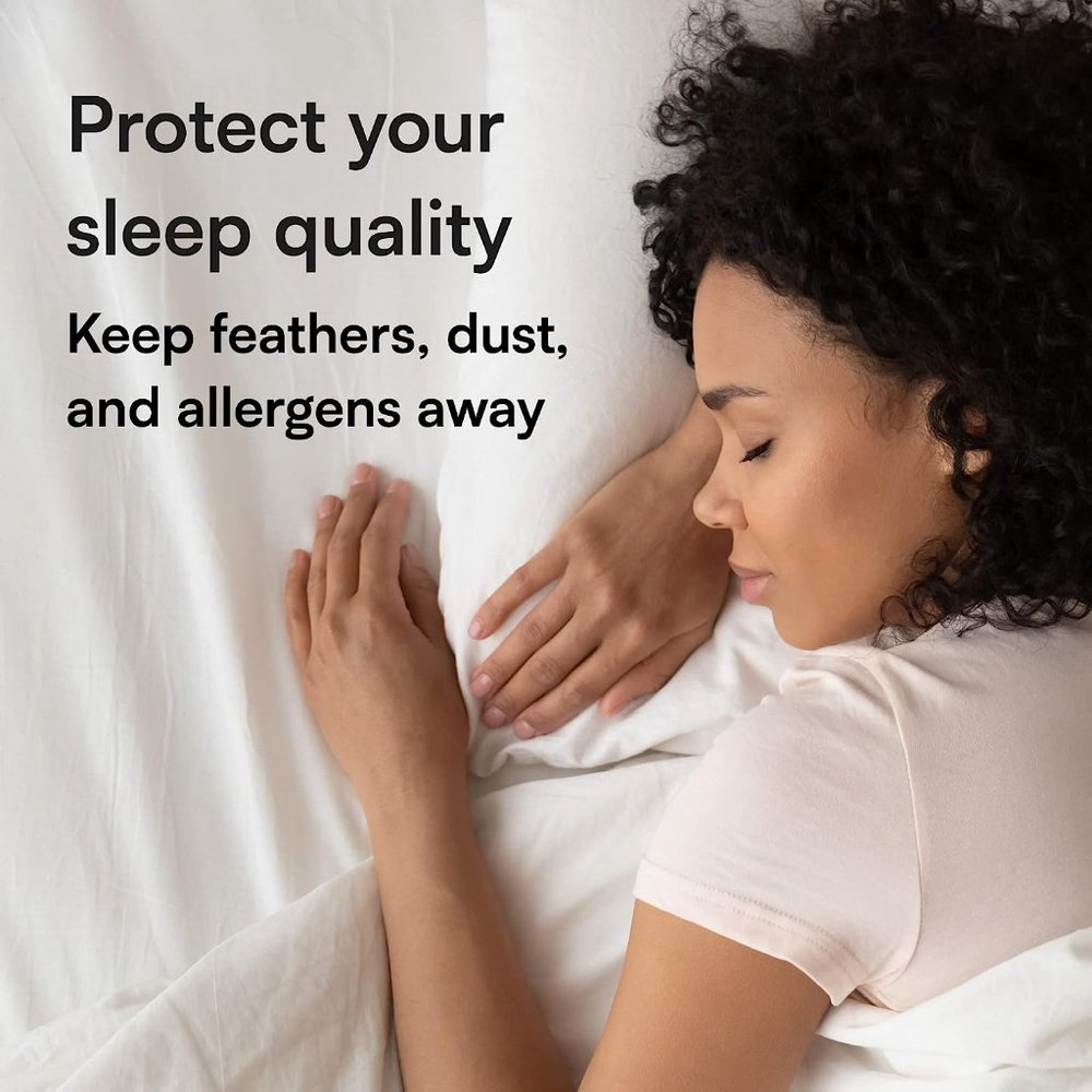 4 Pack Queen Sz Pillowcases 20x30 Zippered Brushed Extra Plush 5060545020906 - Picture 6 of 8